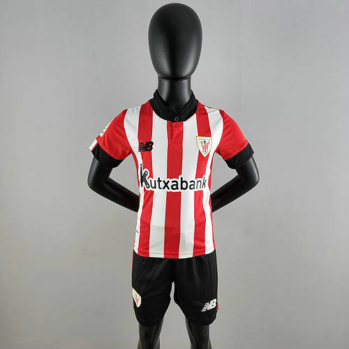 22/23 Athletic Bilbao Home Kids Soccer Jerseys