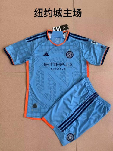 23/24 New York City Home Kids Soccer Jerseys