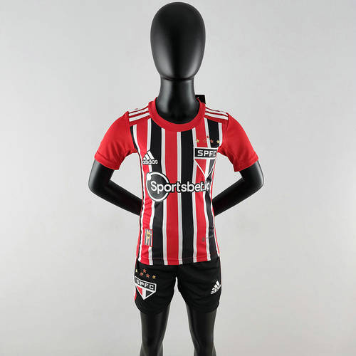 22/23 Sao Paulo Away Kids Soccer Jerseys