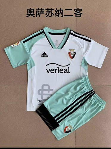 22/23 Osasuna Third Kids Soccer Jerseys