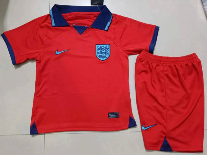 2022 England Away Kids Soccer Jerseys