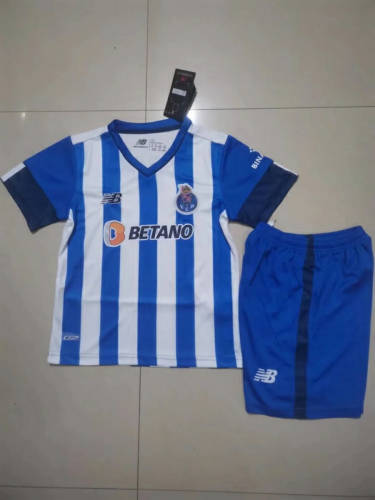 22/23 Porto Home Kids Soccer Jerseys