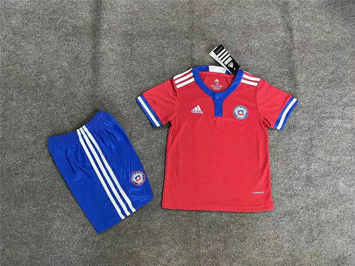 21/22 Chile Home Kids Soccer Jerseys