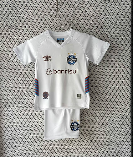 23/24 Gremio Away Kids Soccer Jerseys