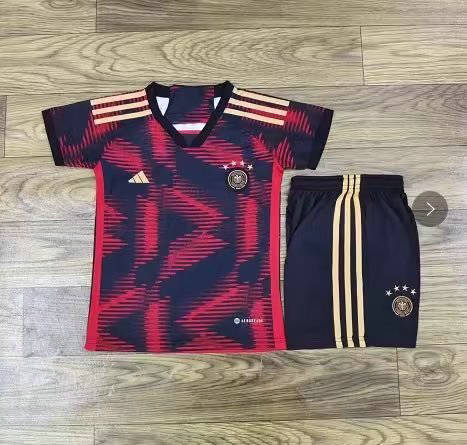 2022 Germany Away Kids Soccer Jerseys