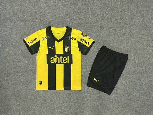 23/24 Peñarol Home Kids Soccer Jerseys