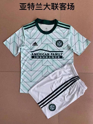 22/23 Atlanta United Away Kids Soccer Jerseys