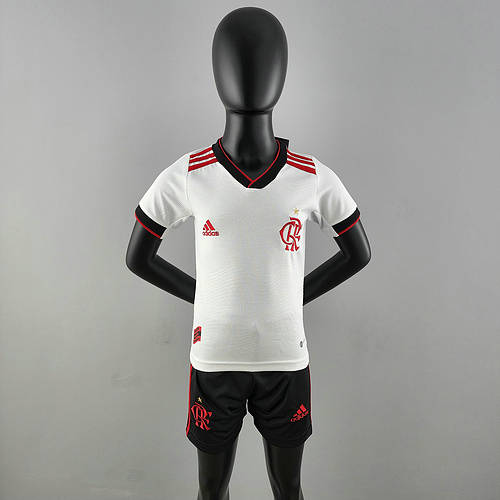 22/23 Flamengo Away Kids Soccer Jerseys