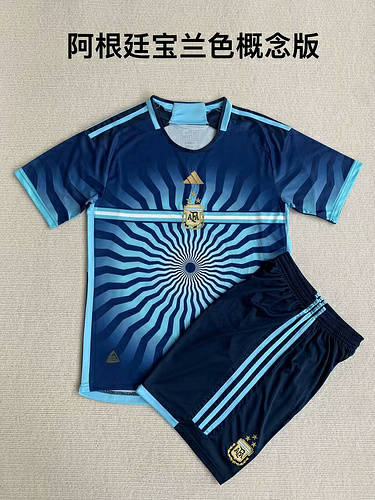 2023 Argentina Kids Soccer Jerseys