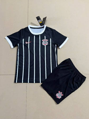 23/24 Corinthians Away Kids Soccer Jerseys