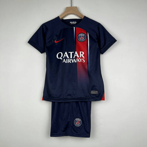 23/24 Paris Home Kids Soccer Jerseys