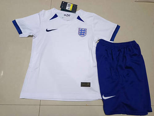 23/24 England Home Kids Soccer Jerseys