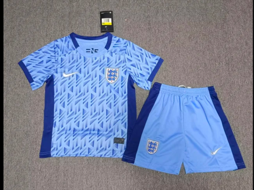 23/24 England Away Kids Soccer Jerseys