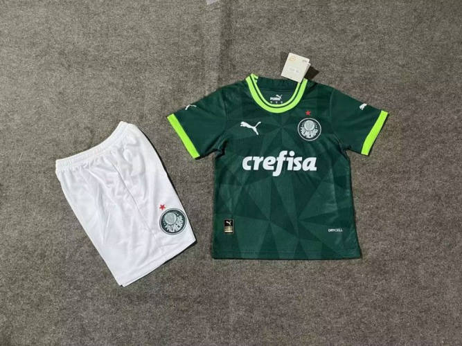 23/24 Palmeiras Home Kids Soccer Jerseys