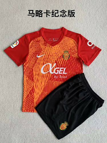 23/24 Mallorca Souvenir Kids Soccer Jerseys