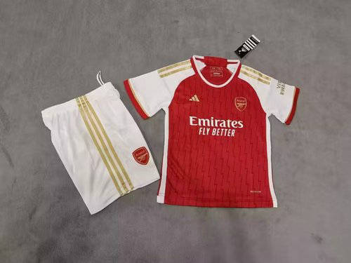 23/24 Arsenal Home Kids Soccer Jerseys