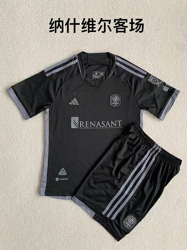 23/24 Nashville Away Kids Soccer Jerseys