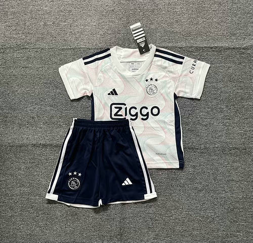 23/24 Ajax Away Kids Soccer Jerseys