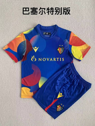 23/24 Basel Special Adults And Kids Soccer Jerseys