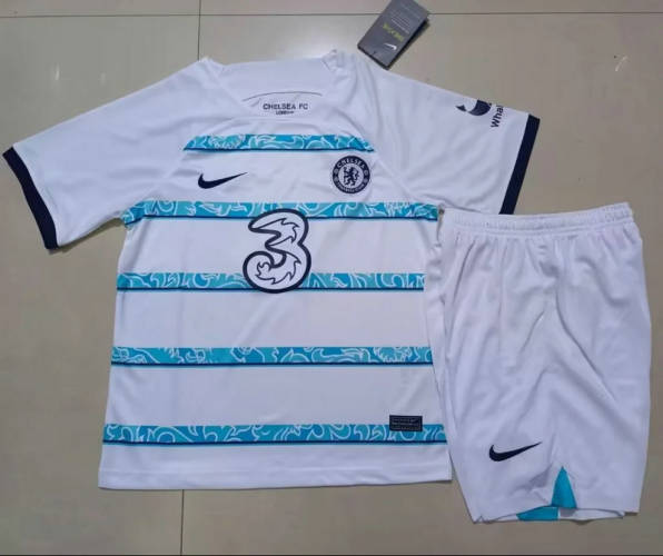 22/23 Chelsea Away Kids Soccer Jerseys