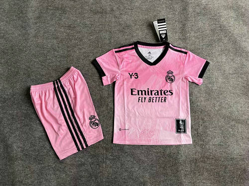 22/23 Real Madrid Y3 Kids Soccer Jerseys