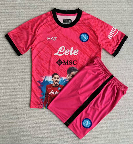 23/24 Napoli Kids Champion Soccer Jerseys