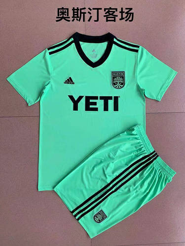 22/23 Austin Away Kids Soccer Jerseys