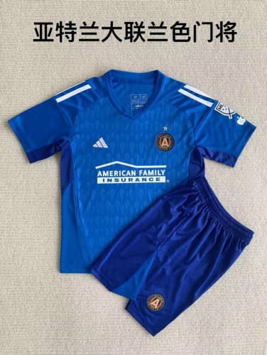 23/24 Atlanta United Goalkeeper Kids Soccer Jerseys