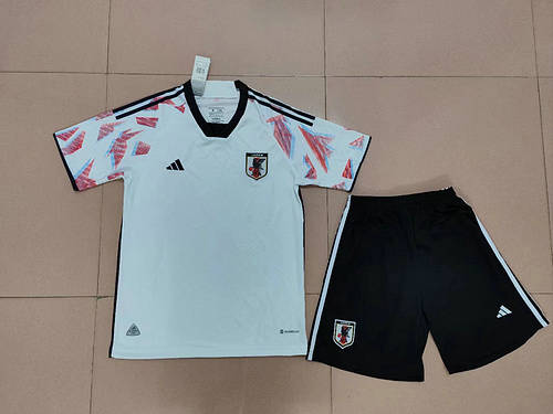 2022 Japan Away Kids Soccer Jerseys