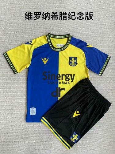 23/24 Hellas Verona Kids Souvenir Soccer Jerseys