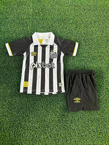 23/24 Santos Away Kids Soccer Jerseys