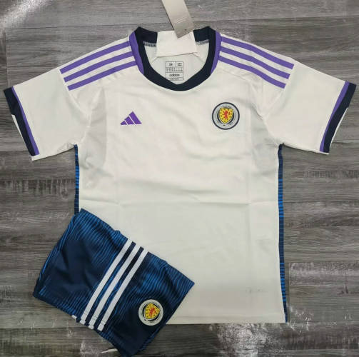 2022 Scotland Away Kids Soccer Jerseys