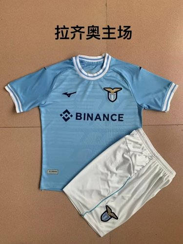 22/23 Lazio Home Kids Soccer Jerseys