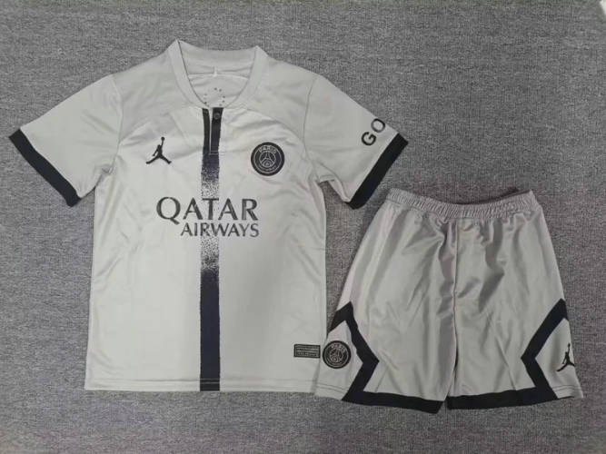 22/23 Paris Away Kids Soccer Jerseys