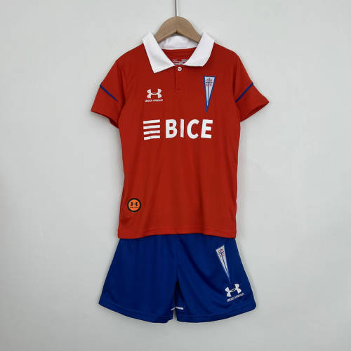 23/24 Universidad Catolica Away Kids Soccer Jerseys