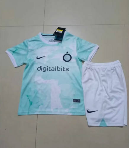 22/23 Inter Milan Away Kids Soccer Jerseys