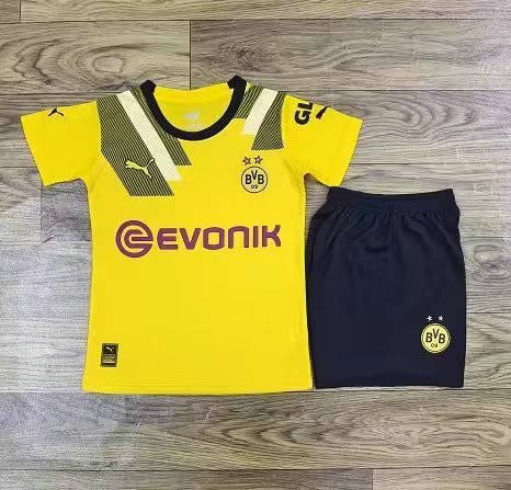 22/23 Dortmund Third Kids Soccer Jerseys