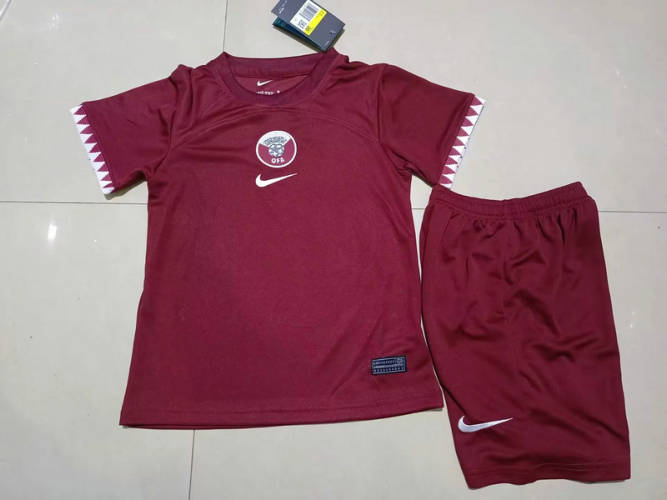 2022 Qatar Home Kids World Cup Soccer Jerseys