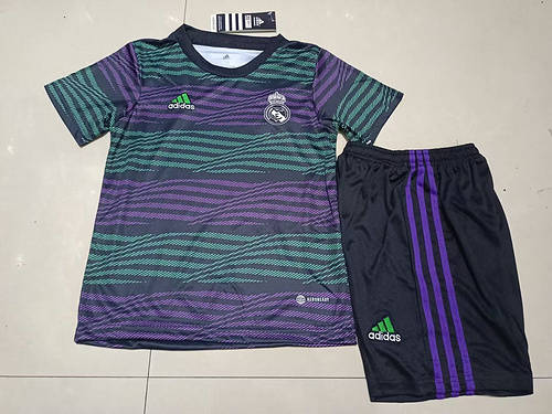 23/24 Real Madrid Kids Training Soccer Jerseys