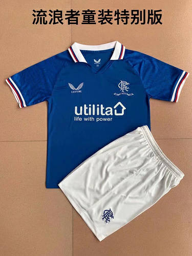 22/23 Rangers Special Kids Soccer Jerseys