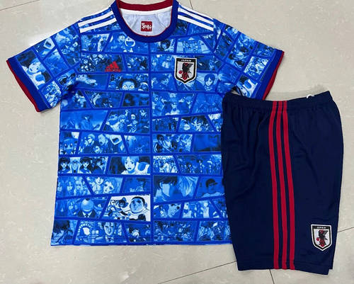 2022 Japan Home Kids Soccer Jerseys