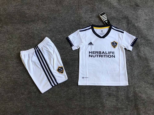 22/23 LA Galaxy Home Kids Soccer Jerseys