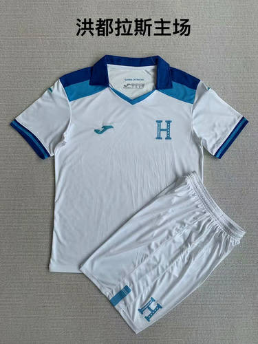 2023 Honduras Home Kids Soccer Jerseys