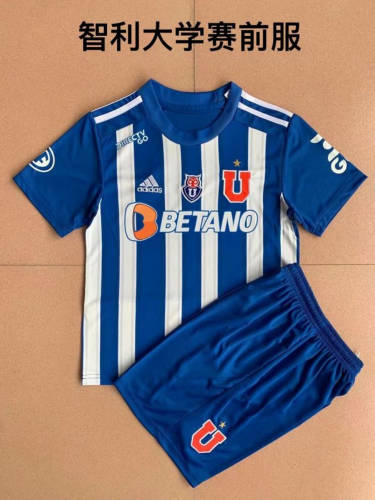 22/23 Universidad de Chile Kids Training Soccer Jerseys