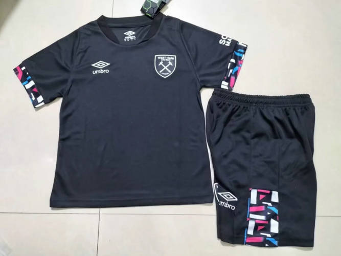 22/23 West Ham United Away Kids Soccer Jerseys