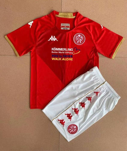 22/23 Mainz Home Kids Soccer Jerseys