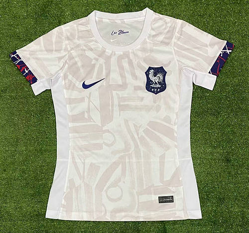 2023 France Away Woman Soccer Jerseys