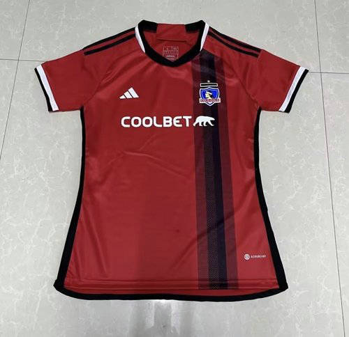 23/24 Colo Colo Away Woman Soccer Jerseys