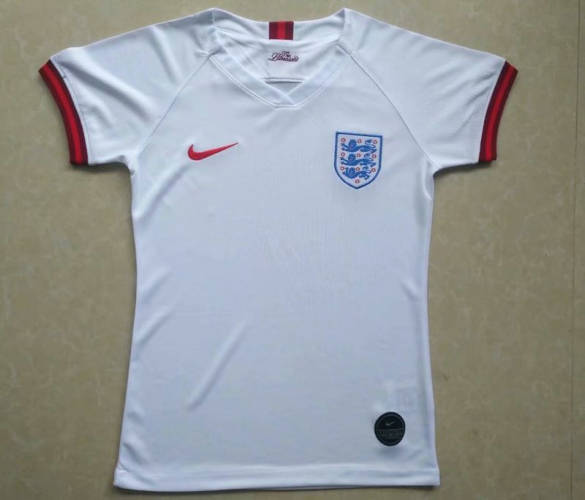 England Home white woman 2019 Soccer Jerseys