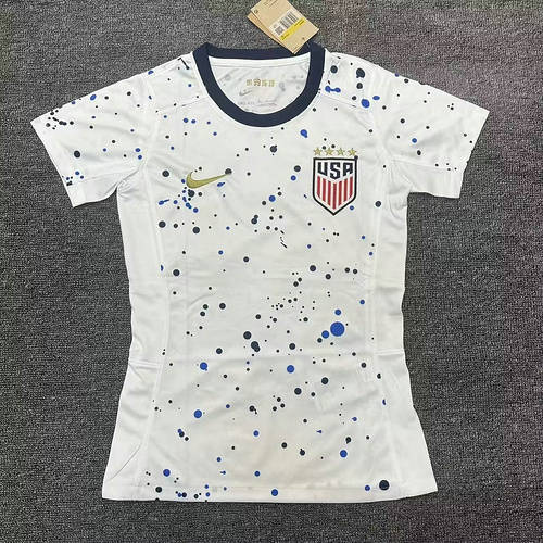 23/24 Usa Home Woman Soccer Jerseys